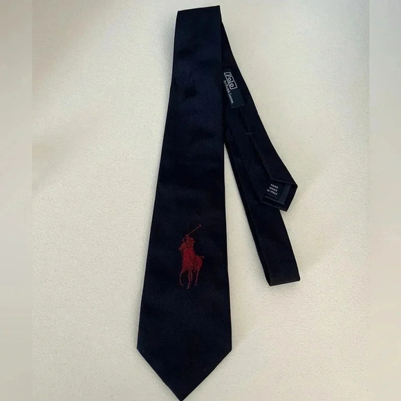 Vintage POLO Ralph Lauren Big PONY Tie